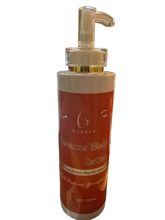 Caramel Body Lotion con Cocoa extract, Olive oil, Oatmeal protein